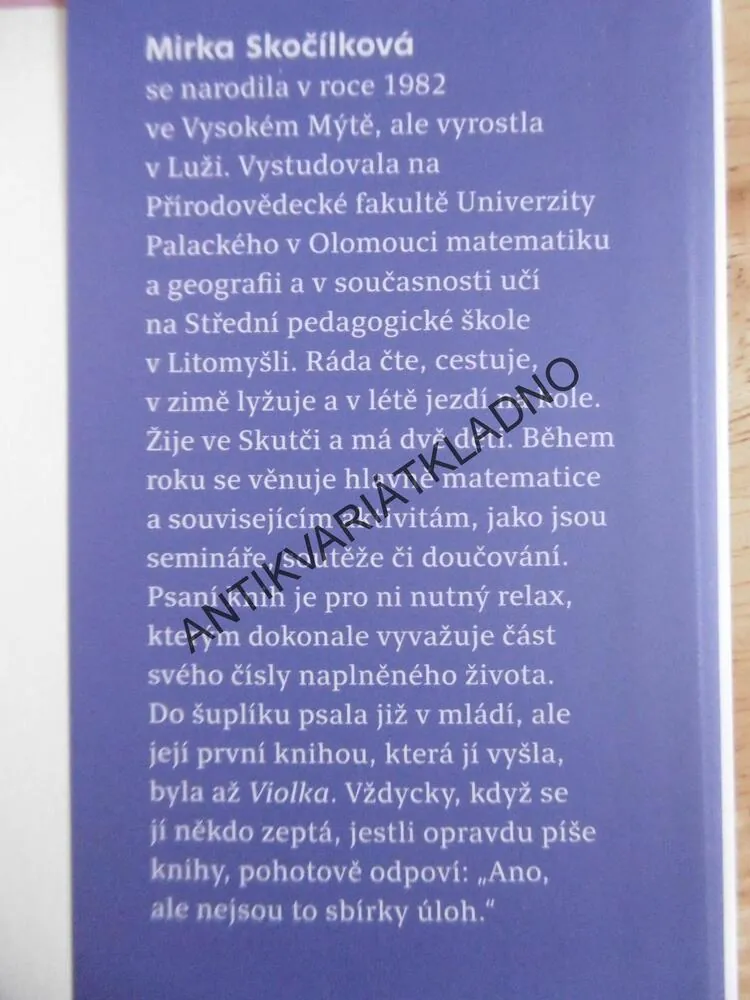 KDO VĚŘÍ NA ZÁZRAKY, MIRKA SKOČÍLKOVÁ, **an