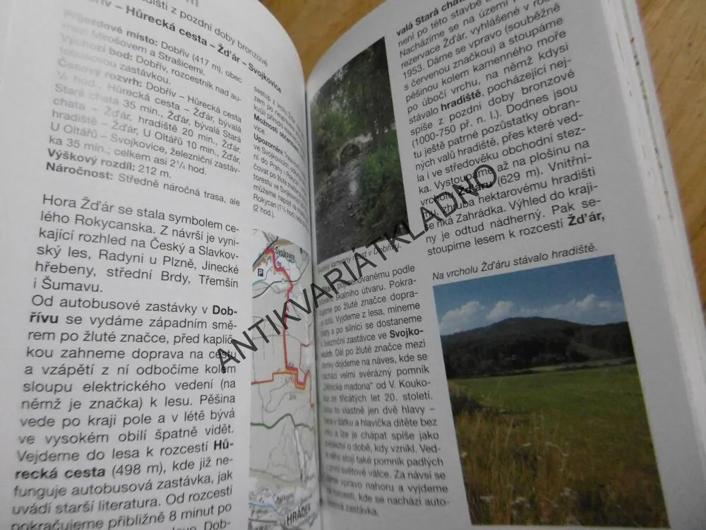PRŮVODCE BRDY A HŘEBENY, TURISTICKÝ PRŮVODCE ROTHER, VĚRA SMOLOVÁ