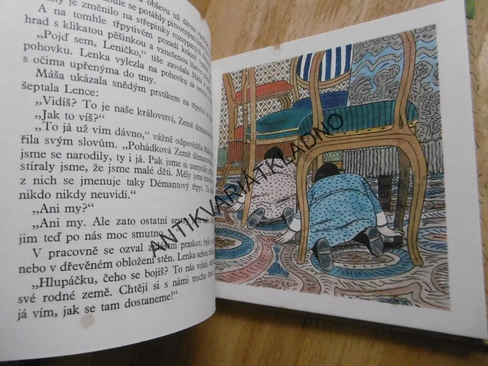O DVOU SESTRÁCH A POHÁDKOVÉ ZEMI DÉMANTOVÉHO TŘPYTU, MARIETTA ŠAGIŇAVOVÁ, **an