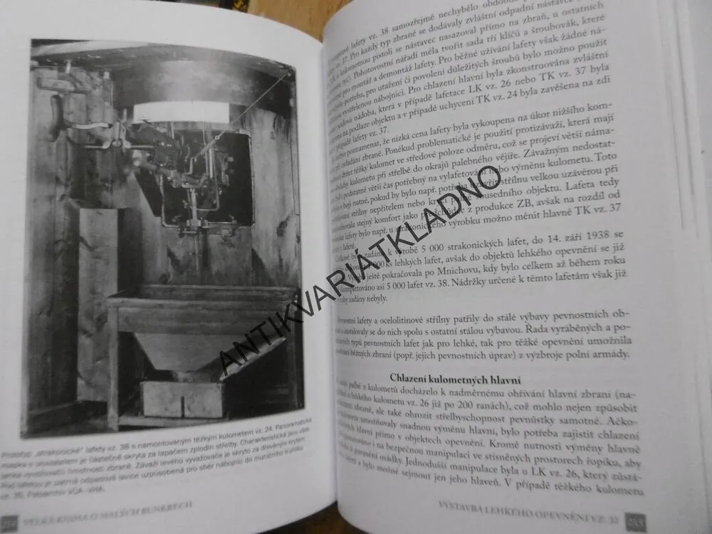 VELKÁ KNIHA O MALÝCH BUNKRECH, ČESKOSLOVENSKÉ LEHKÉ OPEVNĚNÍ 1936-1938, SVOBODA, LAKOSIL, ČERMÁK **an