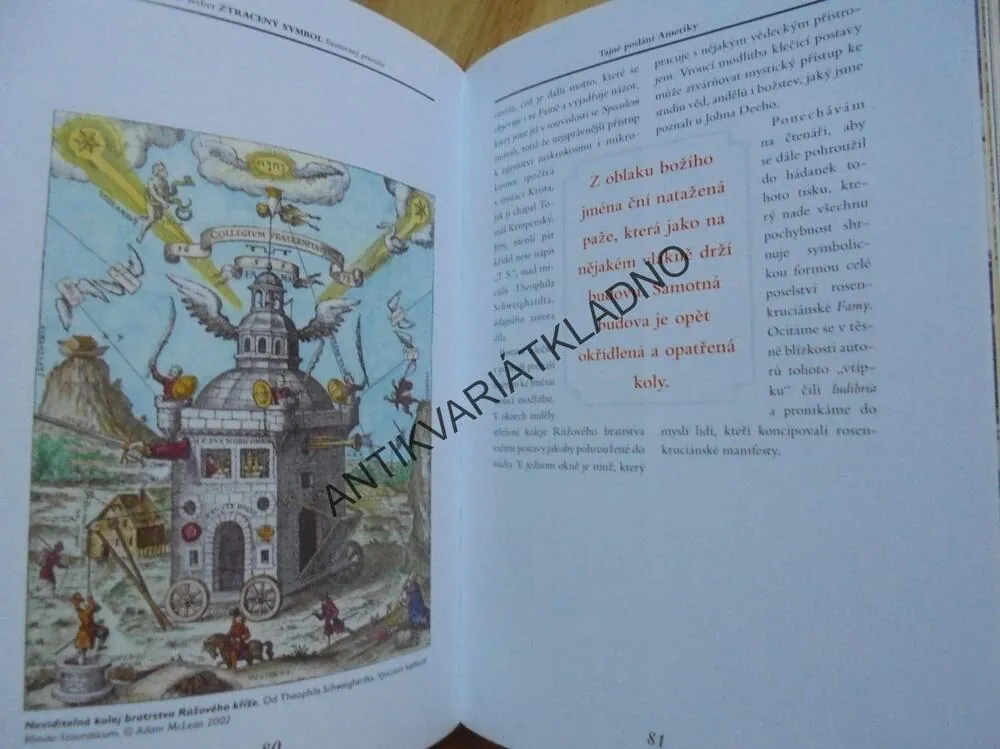 ZTRACENÝ SYMBOL, ILUSTROVANÝ PRŮVODCE, JOHN WEBER
