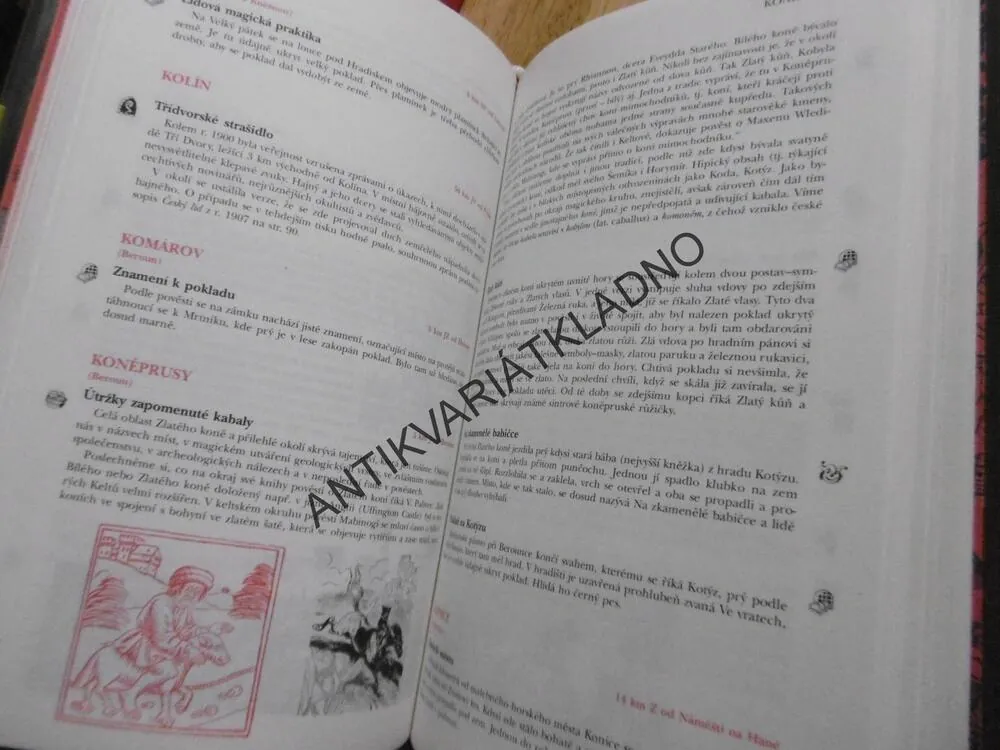 LABYRINTEM TAJEMNA ANEB PRŮVODCE PO MAGICKÝCH MÍSTECH ČESKOSLOVENSKA, MARTIN STEJSKAL, 1991, **an