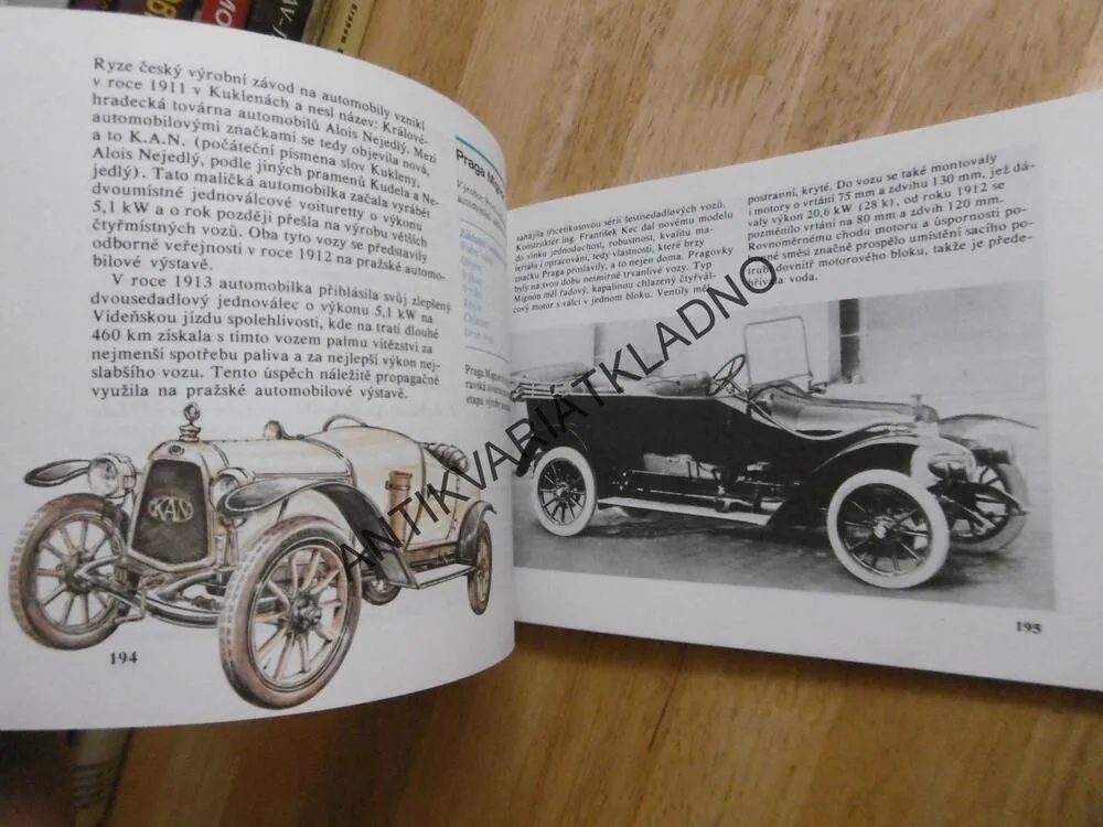ATLAS NAŠICH AUTOMOBILŮ 1., ADOLF KUBA, **an