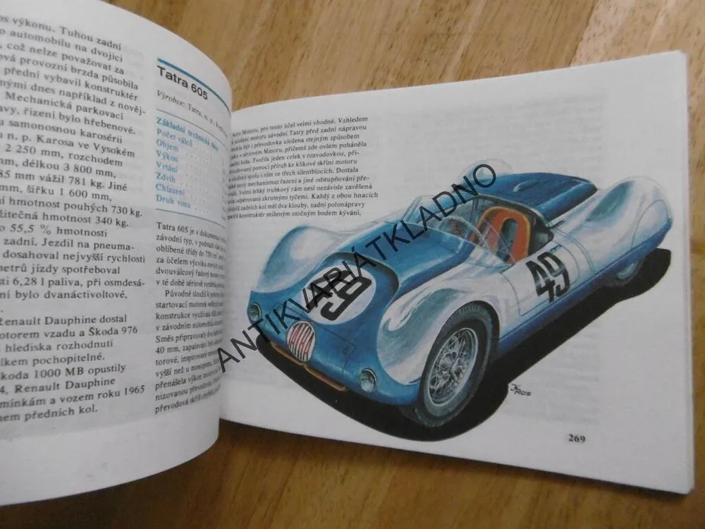 ATLAS NAŠICH AUTOMOBILŮ 4., 1937-1963, ADOLF KUBA, **an