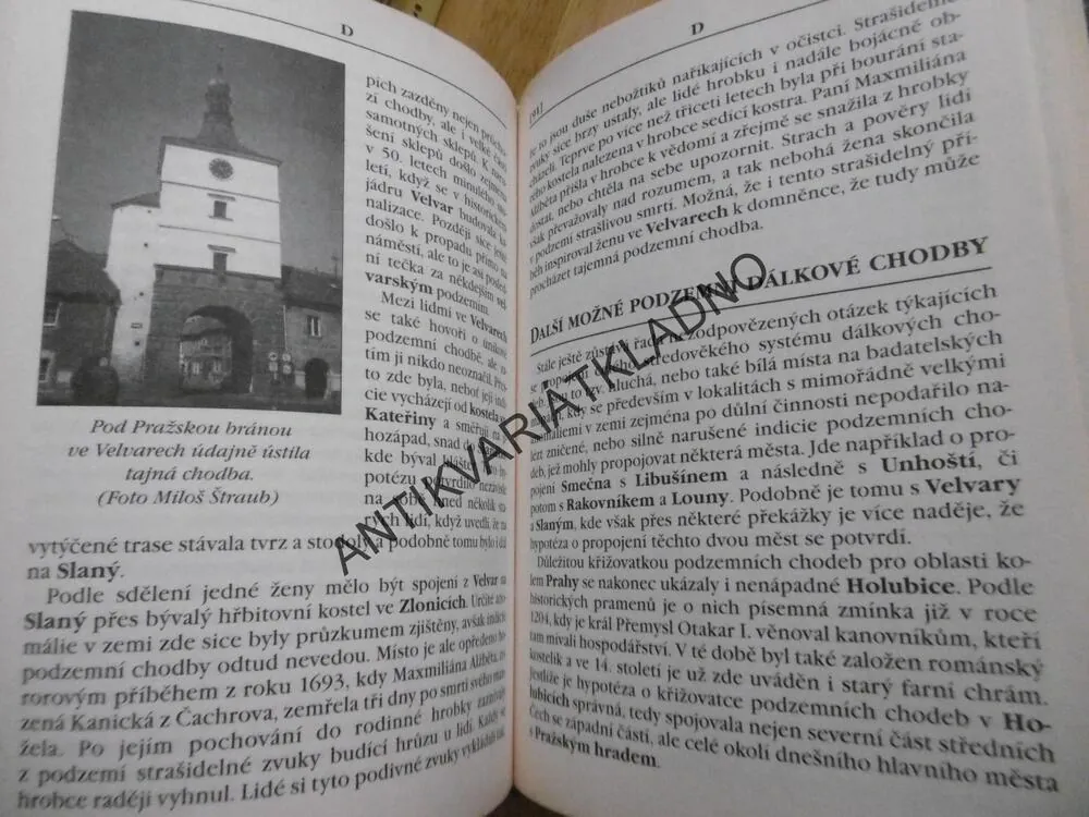 TAJEMNÉ PODZEMÍ 2. STŘEDNÍ ČECHY, MILOŠ ŠTRAUB, JITKA LENKOVÁ, **an