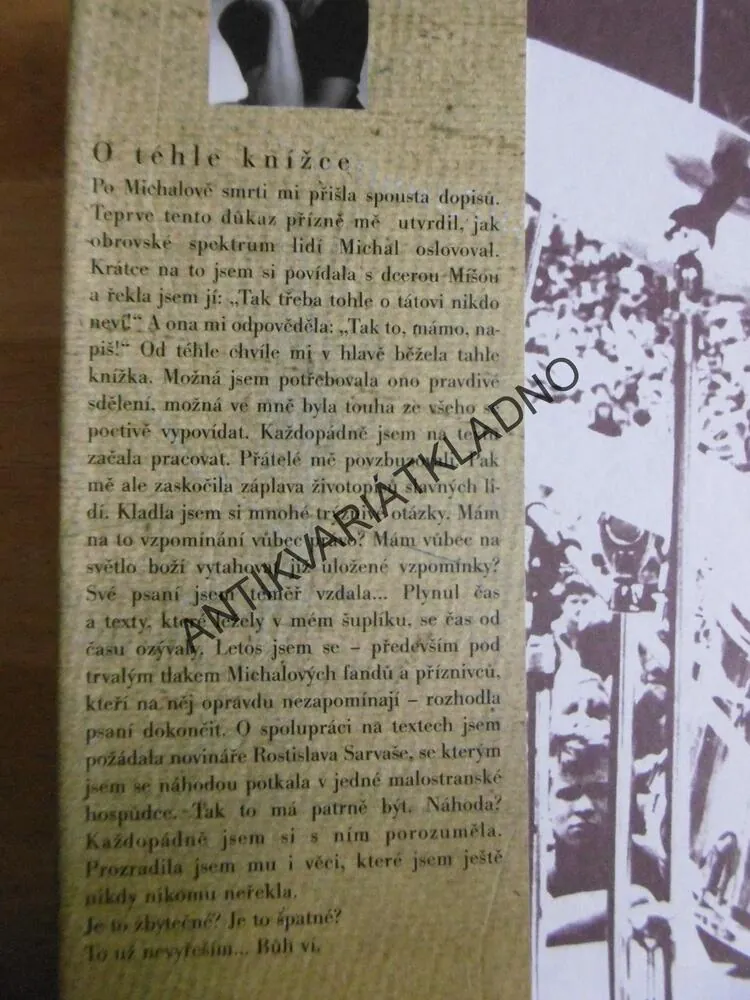 MICHAL TUČNÝ, A VZPOMÍNKY TY NEMŮŽEŠ SI ZOUT, MARTA NOVOTNÁ, ROSTISLAV SARVAŠ, **an