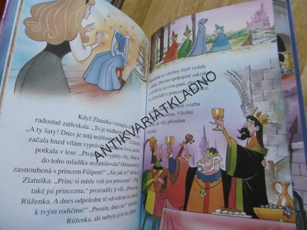 ŠÍPKOVÁ RŮŽENKA, WALT DISNEY, **an