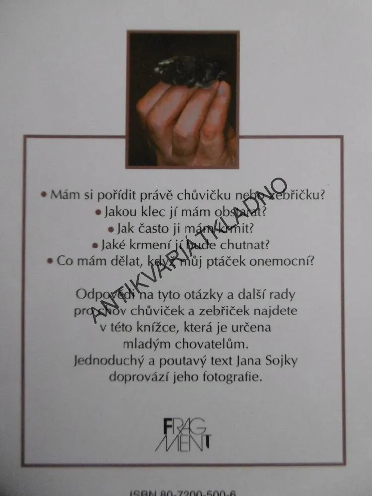 CHŮVIČKY A ZEBŘIČKY, BYDLÍ S NÁMI, 