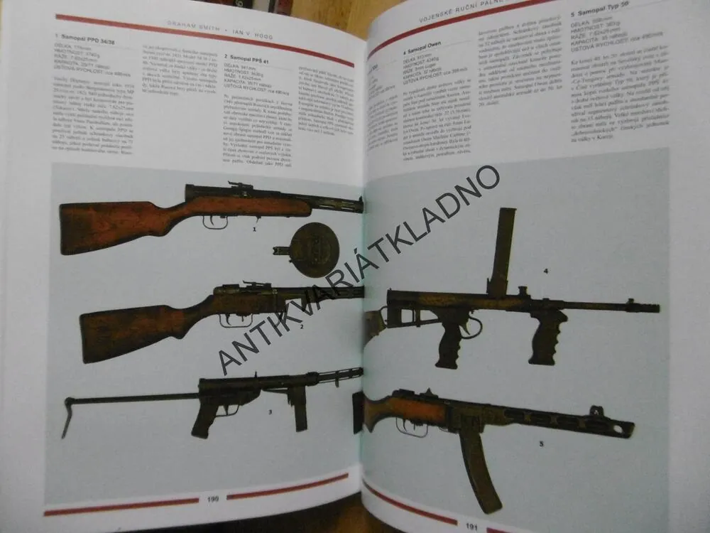 VOJENSKÉ RUČNÍ PALNÉ ZBRANĚ, TŘI STOLETÍ VOJENSKÝCH ZBRANÍ, GRAHAM SMITH, **an