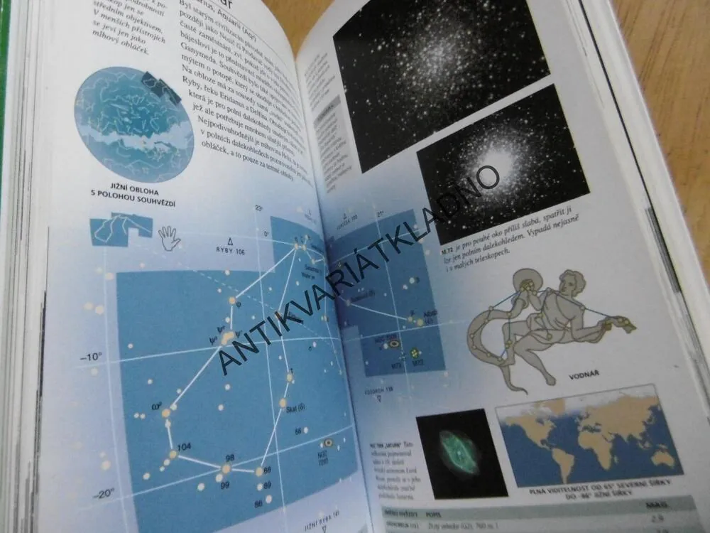 NOČNÍ OBLOHA, NOVÝ KAPESNÍ ATLAS, **an