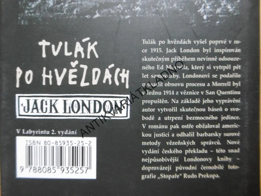 TULÁK PO HVĚZDÁCH, JACK LONDON, **an