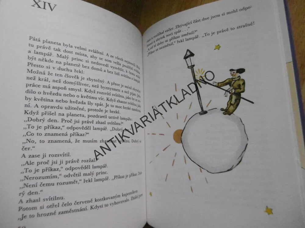 MALÝ PRINC, ANTOINE DE SAINT - EXUPÉRY, **an