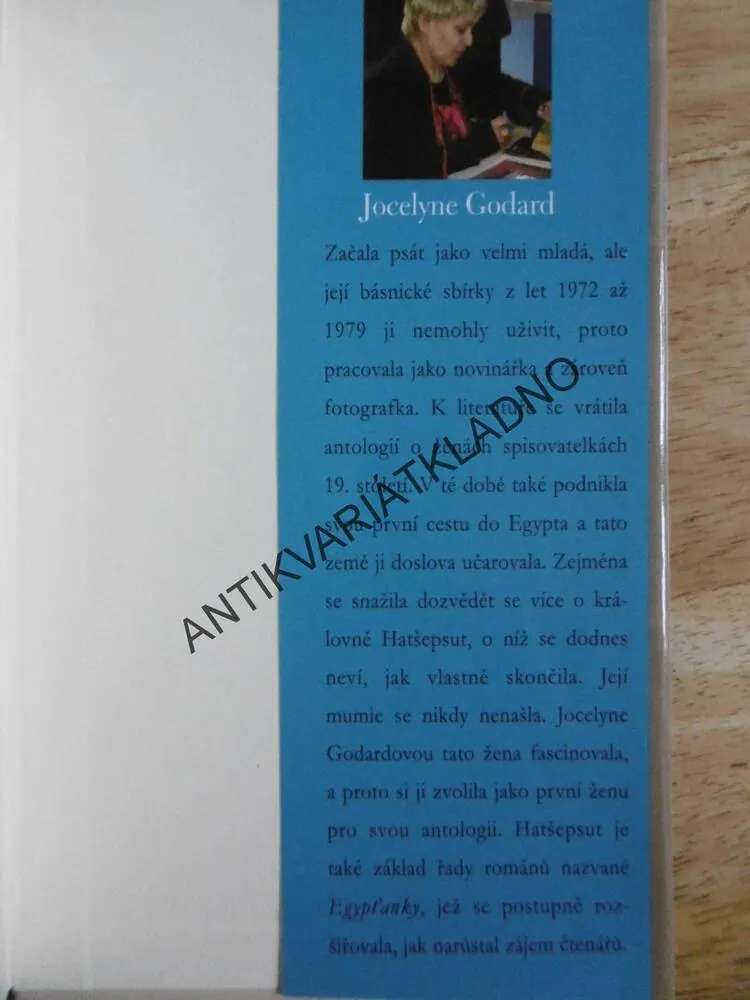 EGYPŤANKY, VE STÍNU PRINCE, JOCELYNE GODARD, **an