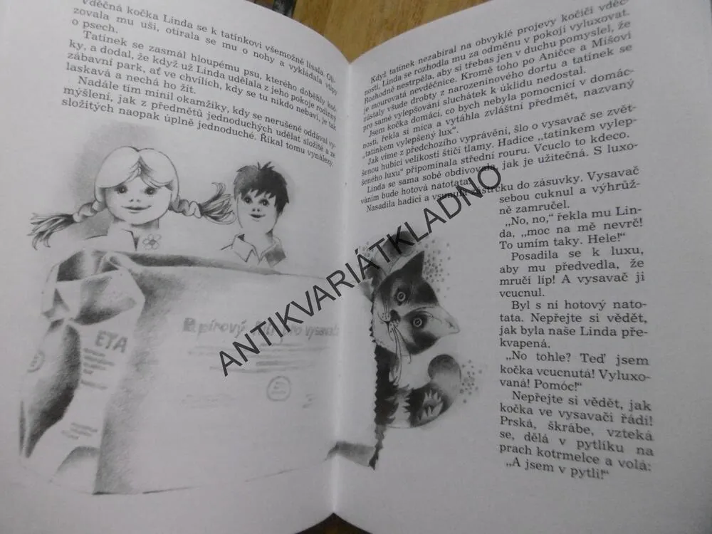 KAŽDÝ VEČER S KOČKOU LINDOU, MARKÉTA ZINNEROVÁ, MILAN JANÁČEK, **an