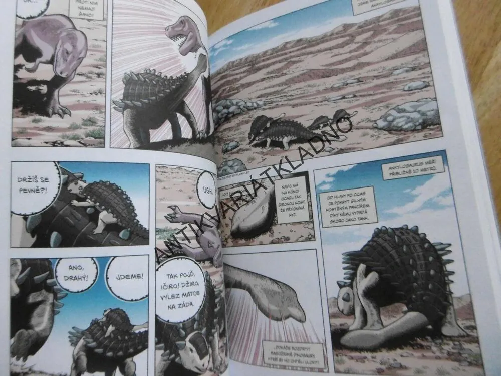 PUTOVÁNÍ S DINOSAURY, DAIMUROU KISHI, KOMIKS, **an