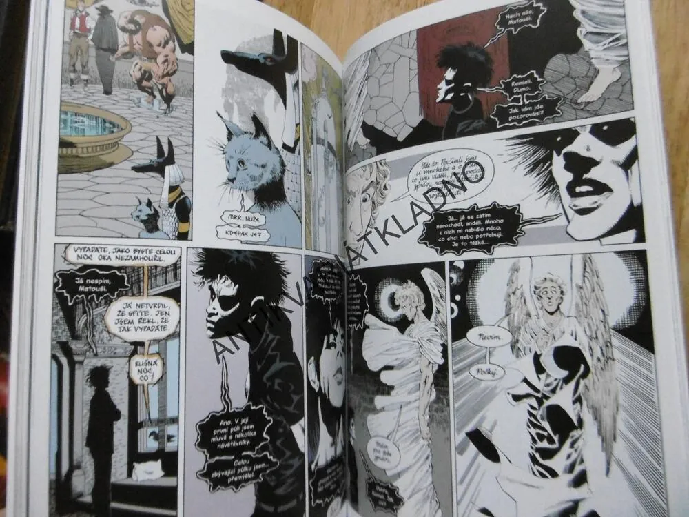 SANDMAN, UDOLÍ MLH, 4.., NEIL GAIMAN, KOMIKS VERTIGO, **an