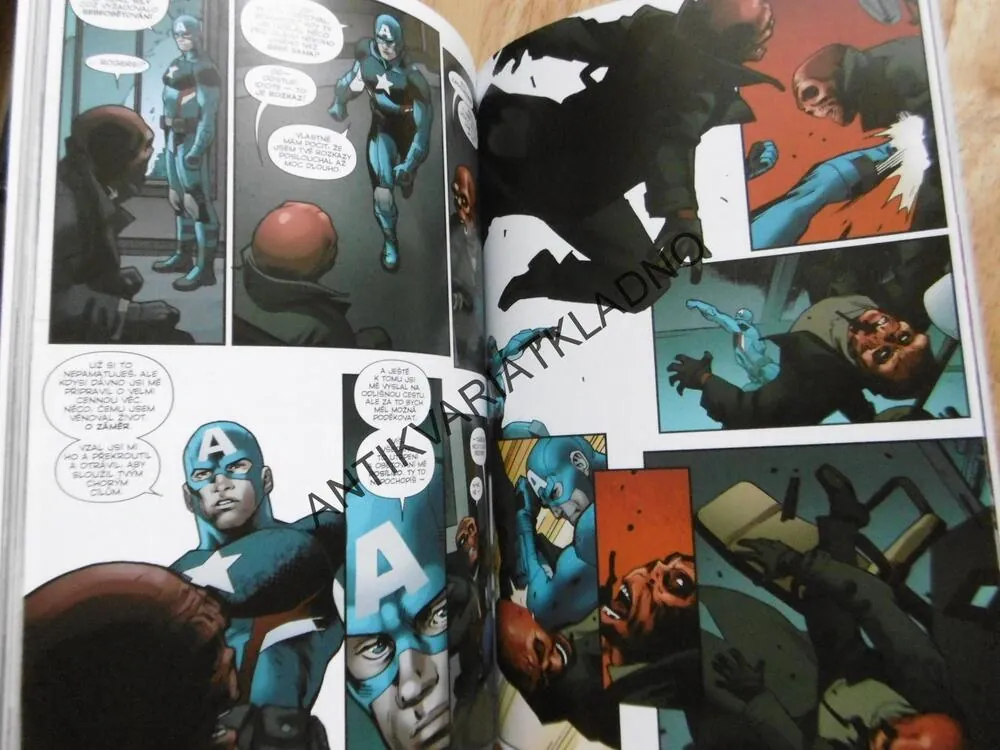 CAPTAIN AMERICA, KAPITÁN AMERIKA, BUDOVÁNÍ IMPÉRIA, KOMIKS MARVEL, **an