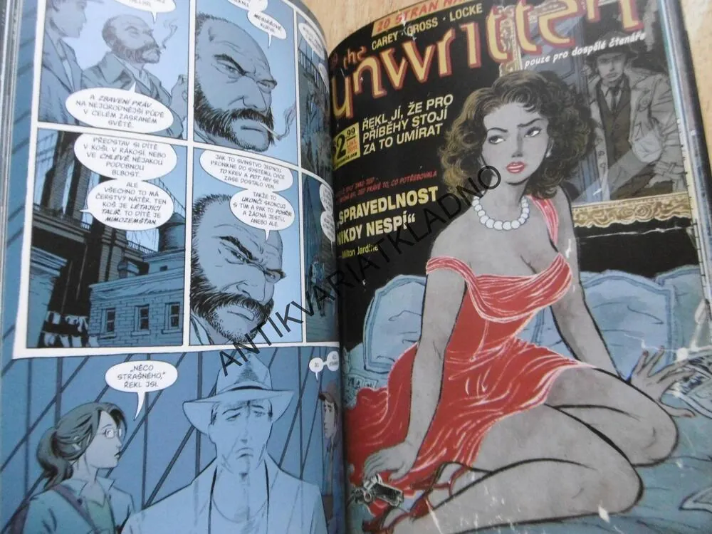 MEZI ŘÁDKY, ZROZENÍ, KOMIKS VERTIGO 5, **an