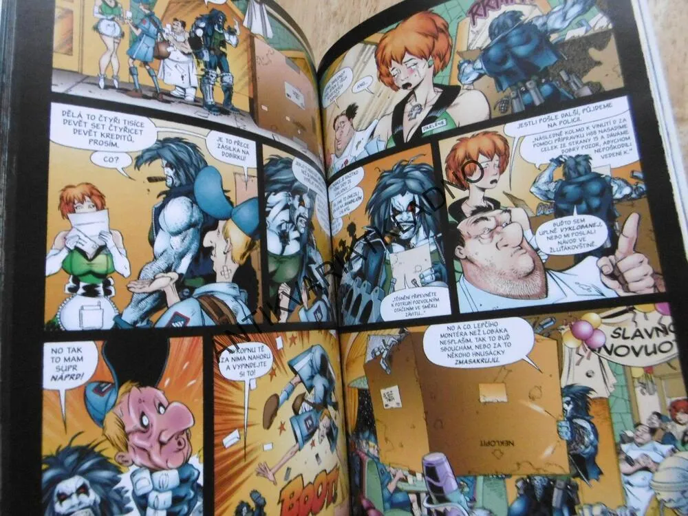 LOBO, SEDM ZBYTEČNÝCH A DALŠÍ PŘÍBĚHY, KOMIKS DC COMICS,**an