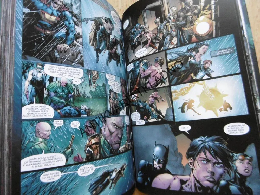 VĚČNÉ ZLO, LIGA SPRAVEDLNOSTI, KOMIKS DC COMICS,**an