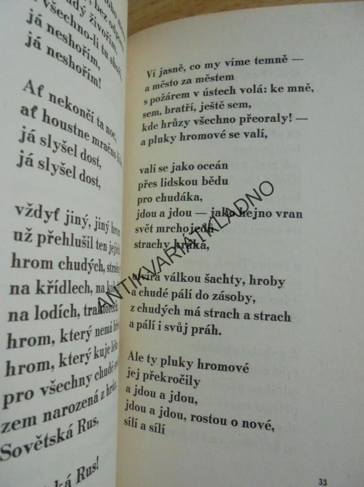 CHLÉB S OCELÍ, FRANTIŠEK HRUBÍN, STALIN,