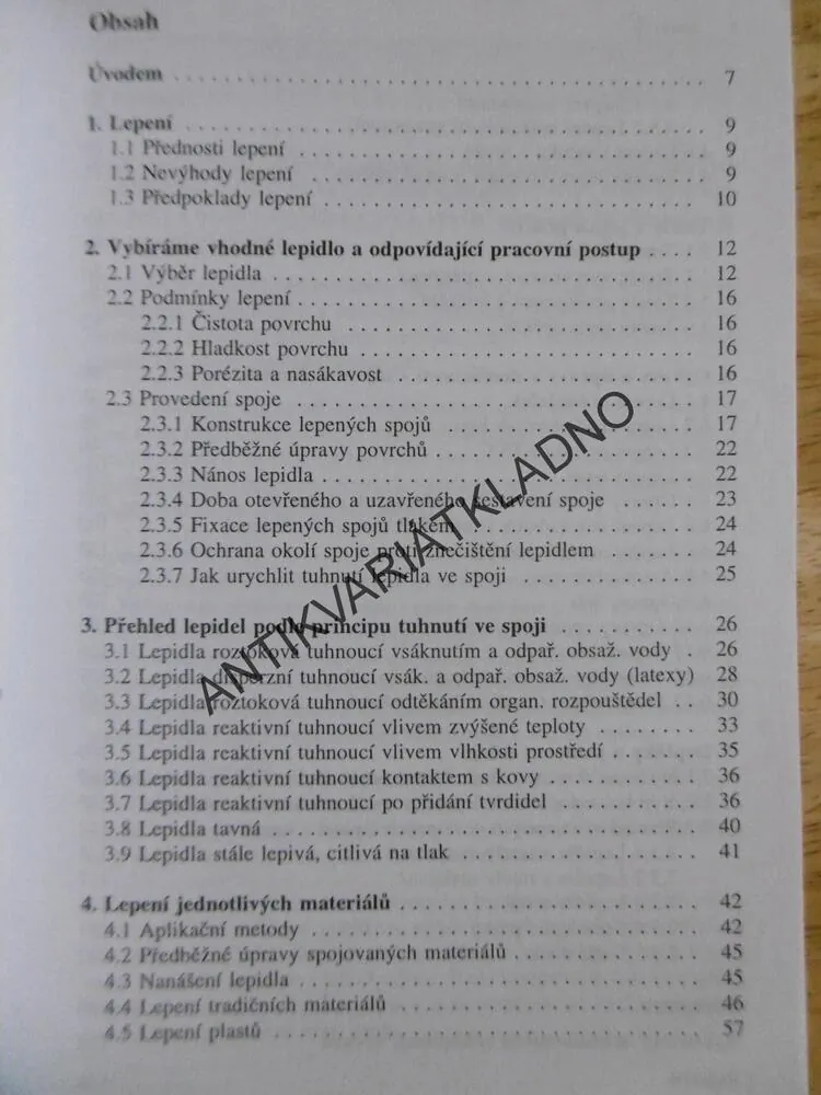 PRÁCE S LEPIDLY A TMELY, PROFI HOBBY 10, MILOŠ OSTEN, **an