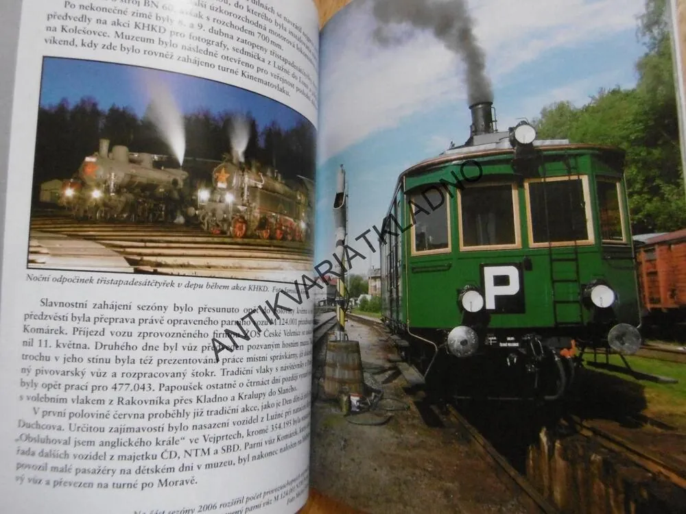 10 LET ŽELEZNIČNÍHO MUZEA V LUŽNÉ, OKR. RAKOVNÍK,
