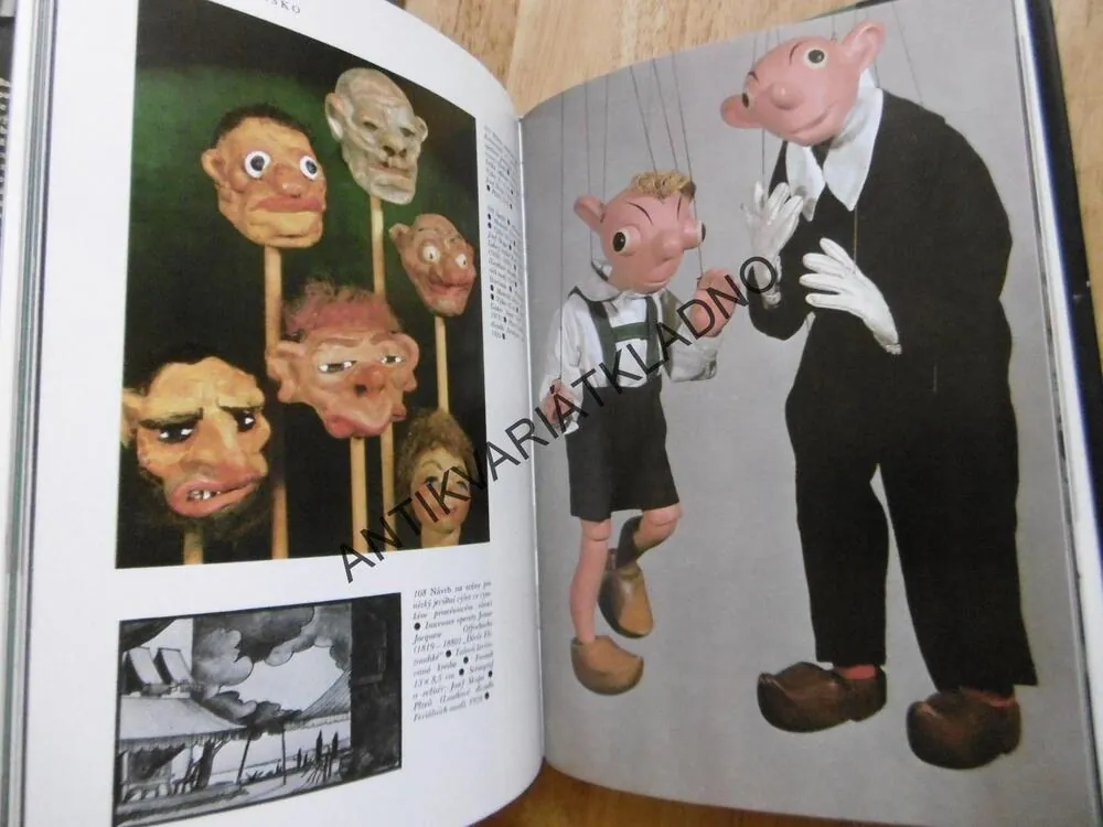 SVĚT LOUTEK, ŠECHTL, MALÍK, DVOŘÁK, 1978, **an