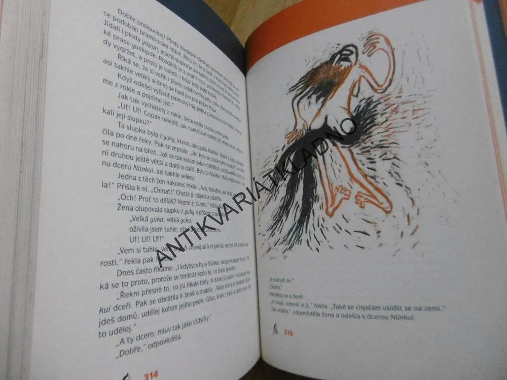 DUCH S ROZKVETLÝM PENISEM, MÝTY AMAZONSKÝCH INDIÁNŮ, MNISLAV ZELENÝ-ATAPANA- AUTOGRAM, 2004, **an