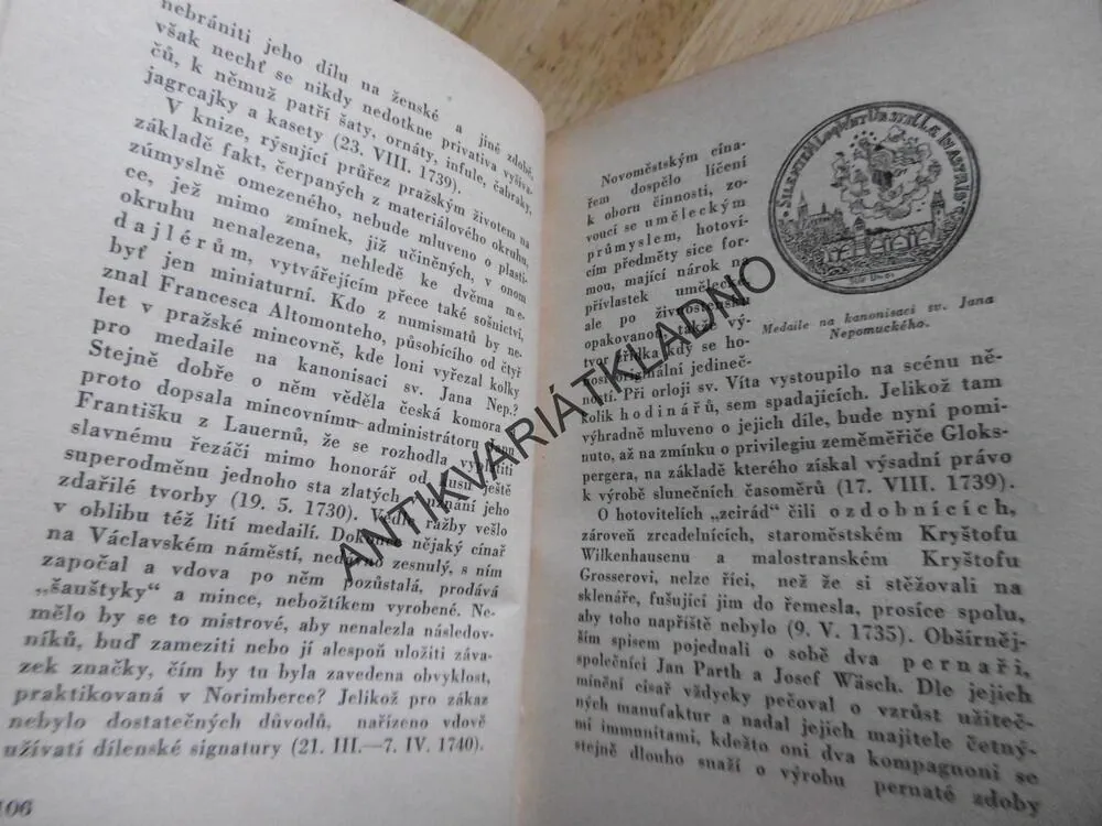 Z PRAHY DOZNÍVAJÍCÍHO BAROKA 1730-1940, ANTONÍN NOVOTNÝ, JAN KONŮPEK, 1947, **an