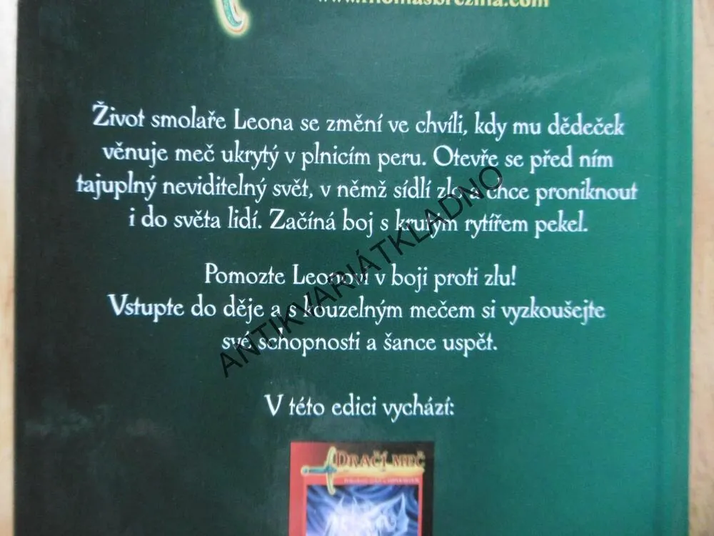 DRAČÍ MEČ, ZROZENÍ RYTÍŘE, VČETNĚ LUPY, BREZINA, **an