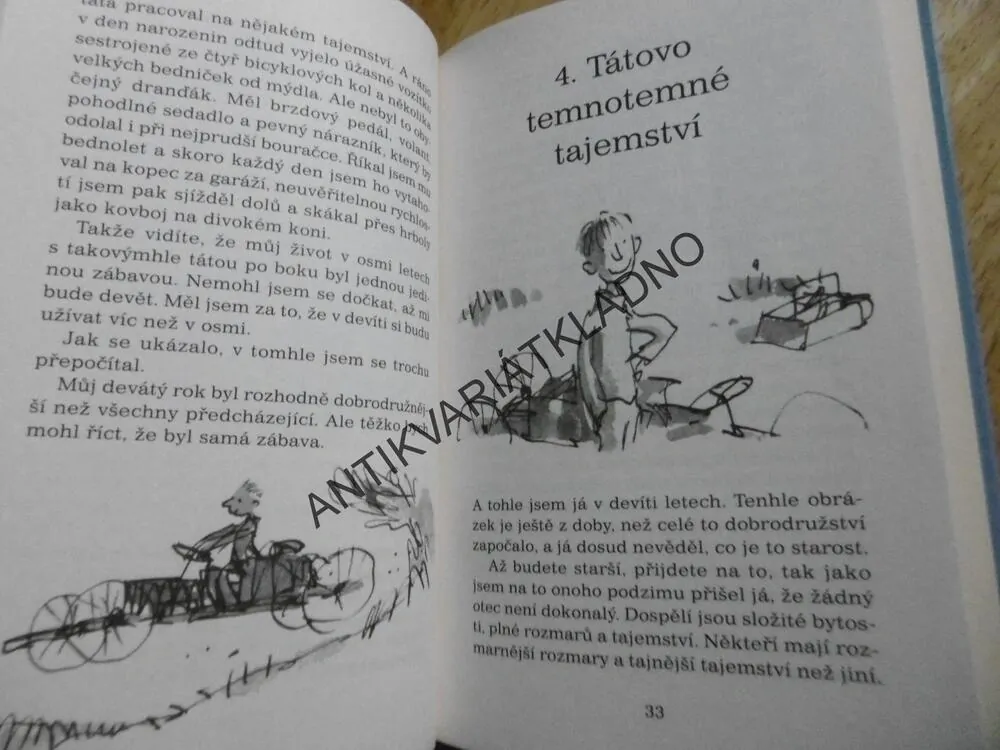 DANNY, MISTR SVĚTA, ROALD DAHL, QUENTIN BLAKE, **an