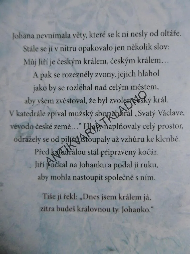 JOHANA Z ROŽMITÁLU, JIŘÍ HANIBAL, **an