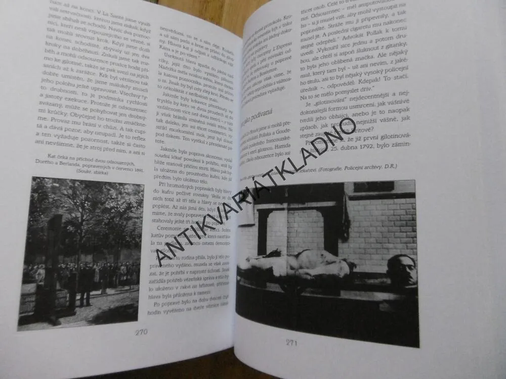 HISTORIE TRESTU SMRTI, MARTIN MONESTIER, **an
