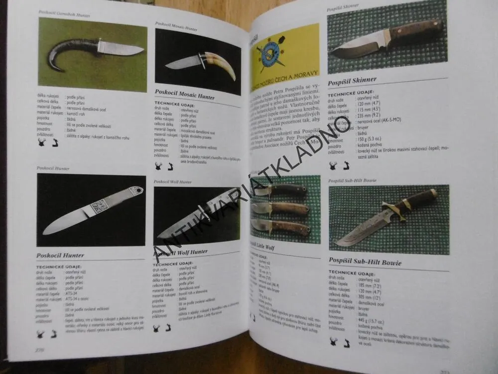 ENCYKLOPEDIE NOŽŮ, HARTINK, ZBRANĚ, **an