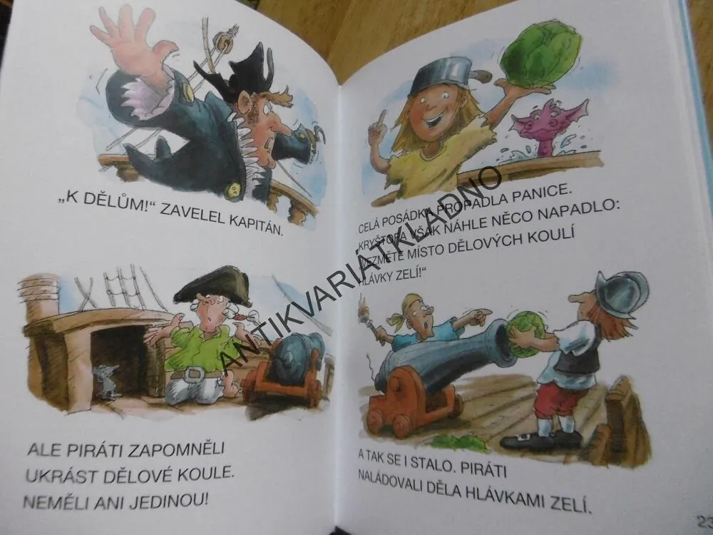 PIRÁTSKÉ PŘÍHODY, JULIA BOEHMELOVÁ, ZIMMER, **an