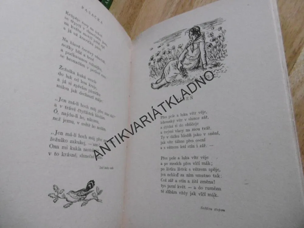 OREL I SKŘIVÁNEK, JOSEF VÁCLAV SLÁDEK, **an