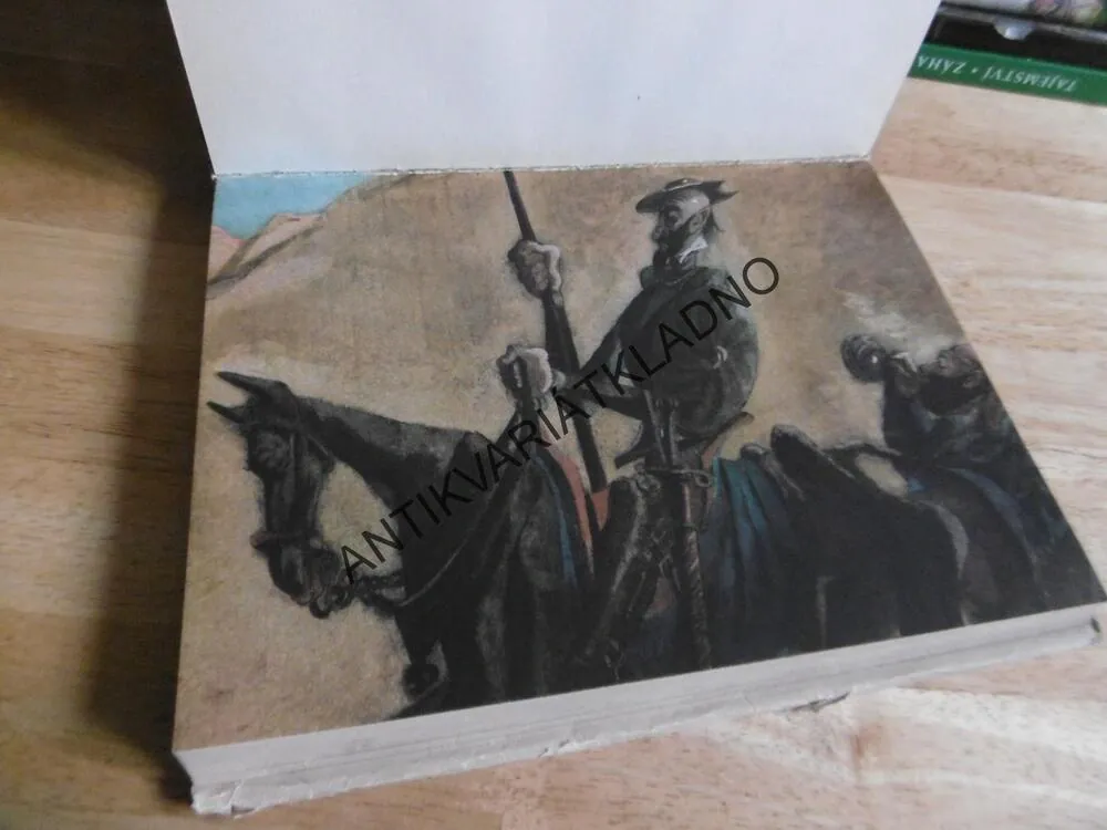 PŘÍBĚHY DONA QUIJOTA, JAROMÍR JOHN, CERVANTES, FRANTIŠEK TICHÝ, 1941, **an