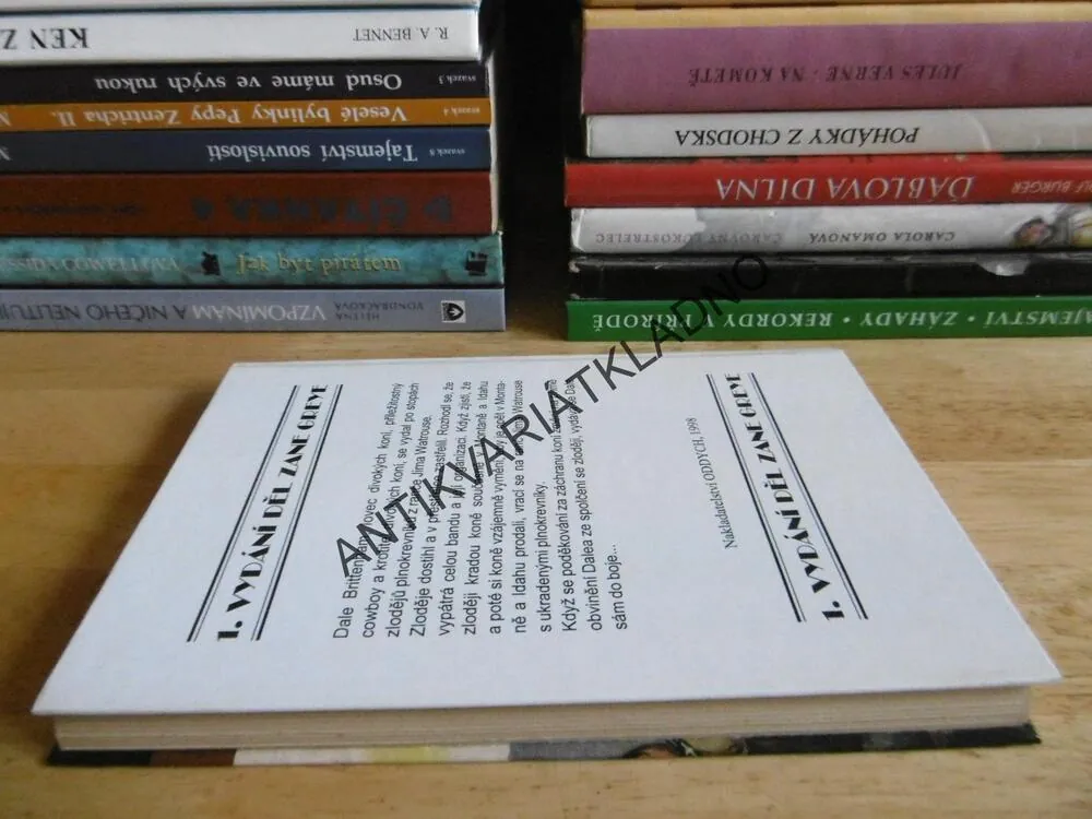 ZLODĚJ KONÍ, ZANE GREY, GLAJC, KARAS, **an