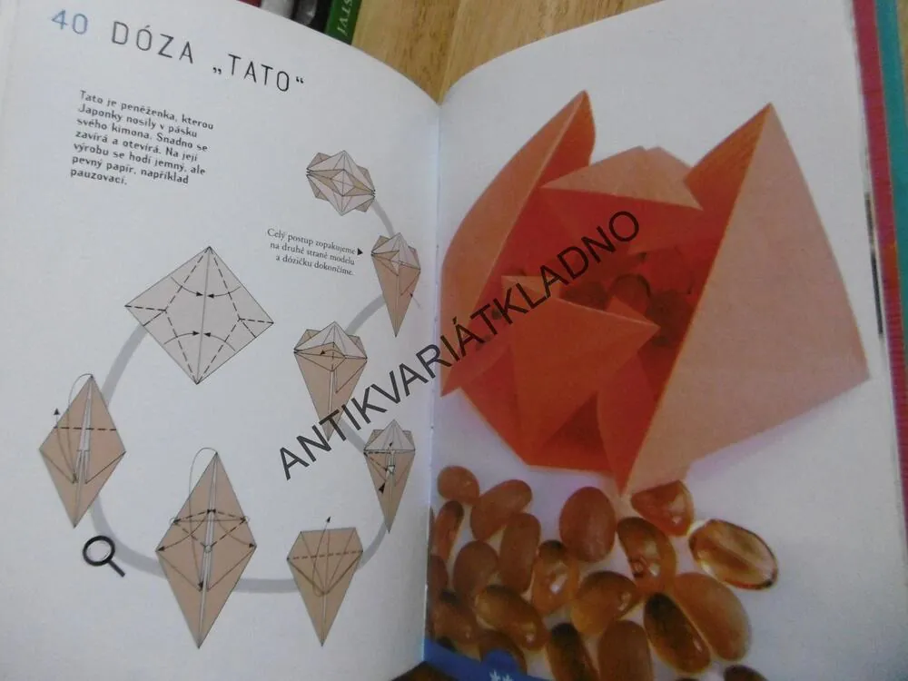 ORIGAMI SKLÁDÁNÍ Z PAPÍRU, AMANDINE DARDENNE, DOBRÉ NÁPADY V PRAXI, HOBBY, **an