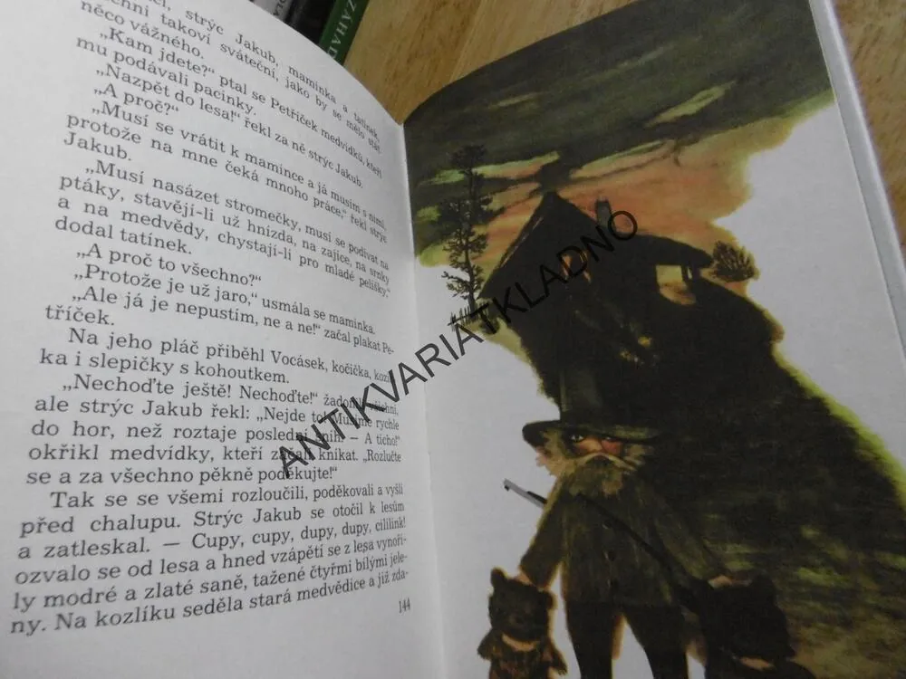 STRÝC JAKUB A PETŘÍČEK, HELENA RUDLOVÁ, JIŘÍ TRNKA, 1978, **an