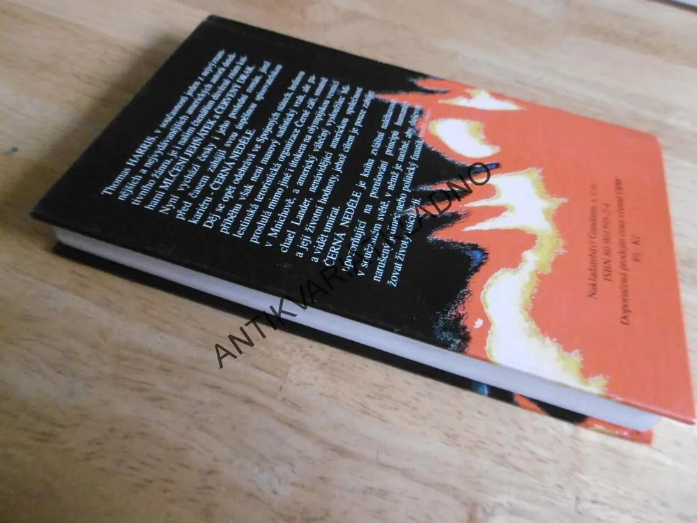 ČERNÁ NEDĚLE, THOMAS HARRIS, **an
