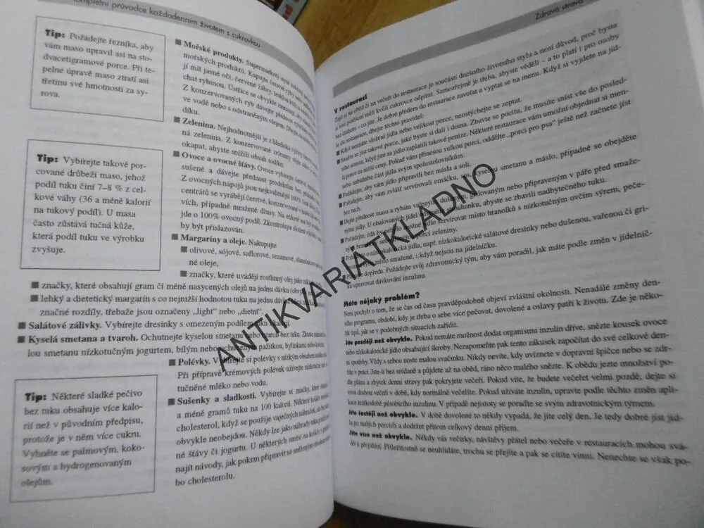 AMERICKÁ DIABETICKÁ ASOCIACE, KOMPLETNÍ PRŮVODCE KAŽDODENNÍM ŽIVOTEM S CUKROVKOU, **an