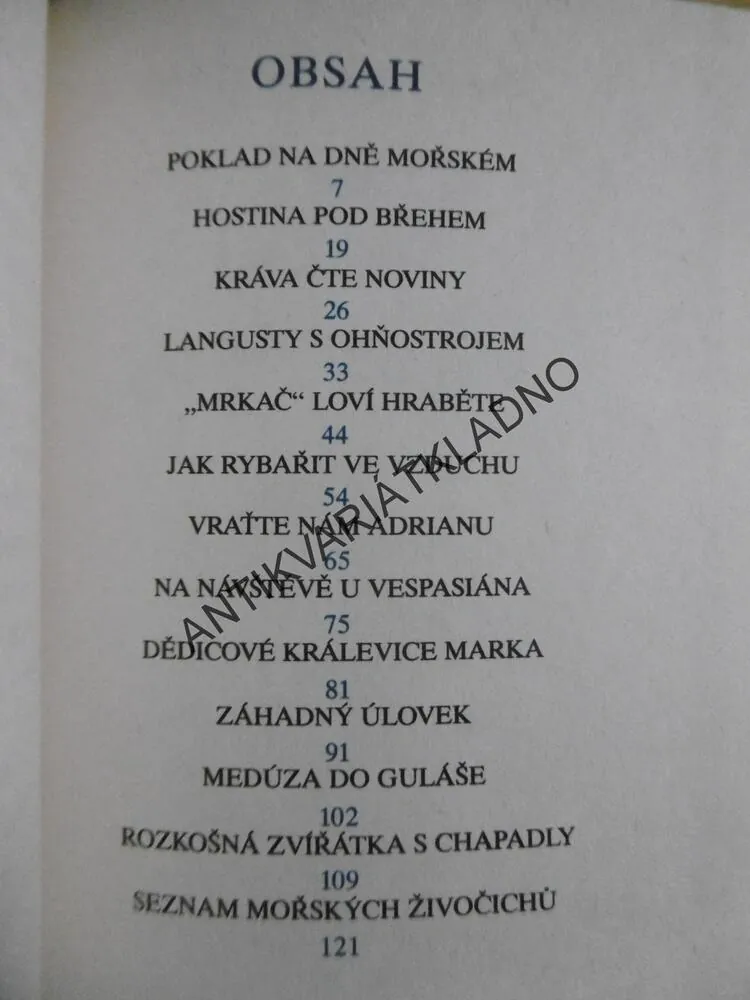 JAK SE LOVÍ CHOBOTNICE, MILAN OSMAK, **an