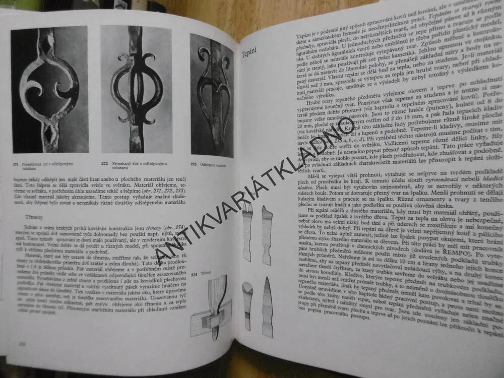 UMĚLECKÉ KOVÁŘSTVÍ A ZÁMEČNICTVÍ, SEMERÁK, BOHMANN, **an