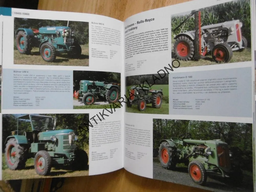 1000 TRAKTORŮ, DĚJINY, KLASIKA, TECHNIKA, **an