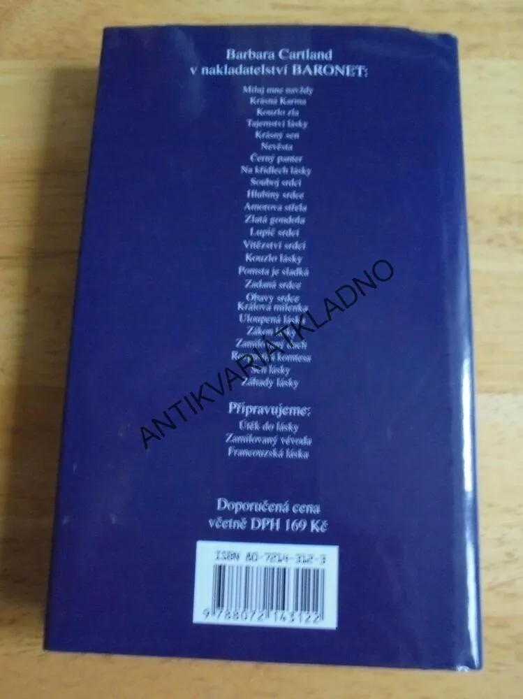 ZÁHADY LÁSKY, BARBARA CARTLAND, CARTLANDOVÁ