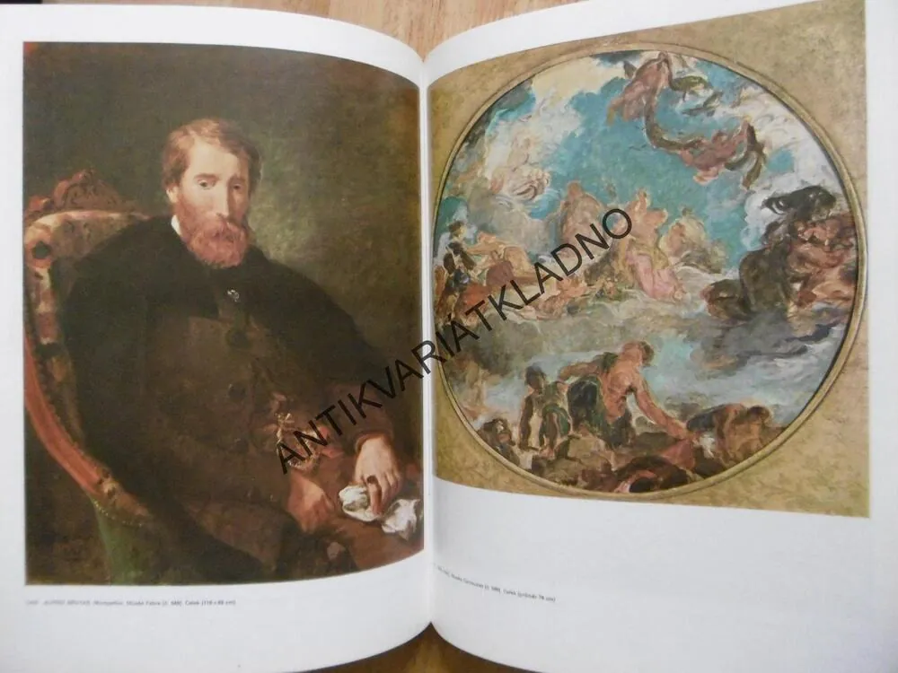EUGENE DELACROIX, VÝTVARNÉ UMĚNÍ, **an