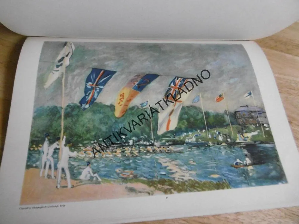DIE SILBERNE BÜCHER, MEISTERWERKE FRANZÖSISCHER IMPRESSIONISTEN, NĚMECKY, VÝTVARNÉ UMĚNÍ, **an