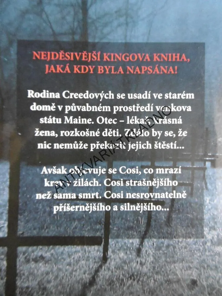 ŘBITOV ZVÍŘÁTEK, STEPHEN KING, **an